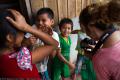Niños en Lagunas.